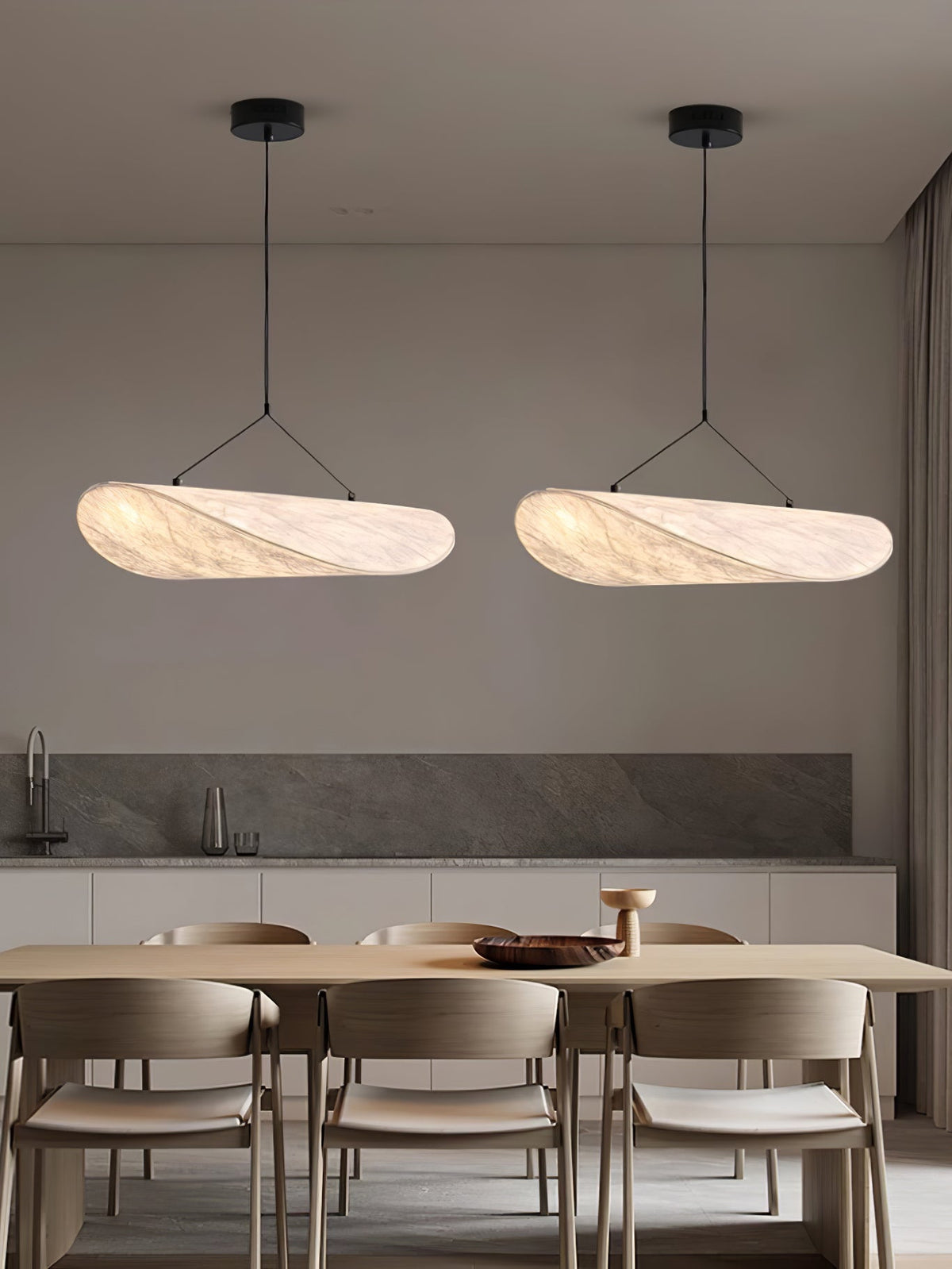 Perrinis Silk Pendant Light-Moonnatur