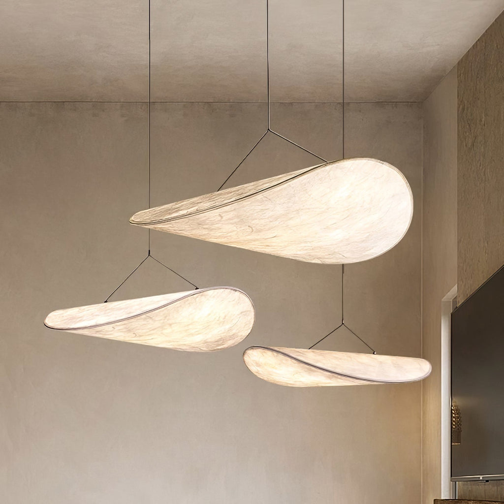 Perrinis Silk Pendant Light-Moonnatur