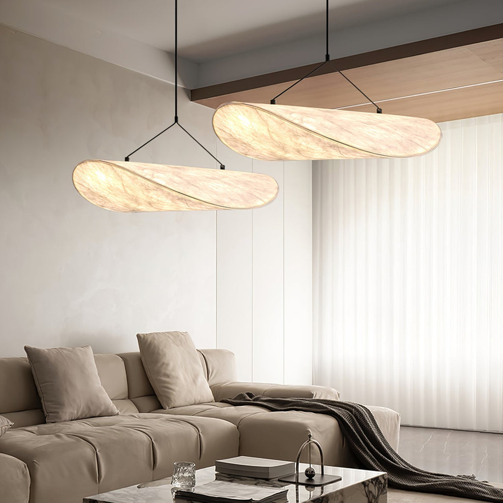Perrinis Silk Pendant Light-Moonnatur