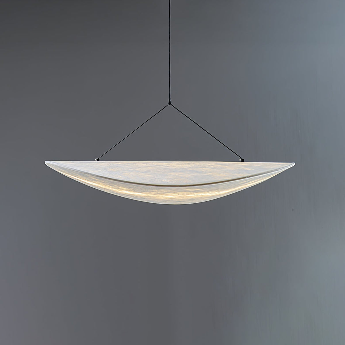 Perrinis Silk Pendant Light-Moonnatur