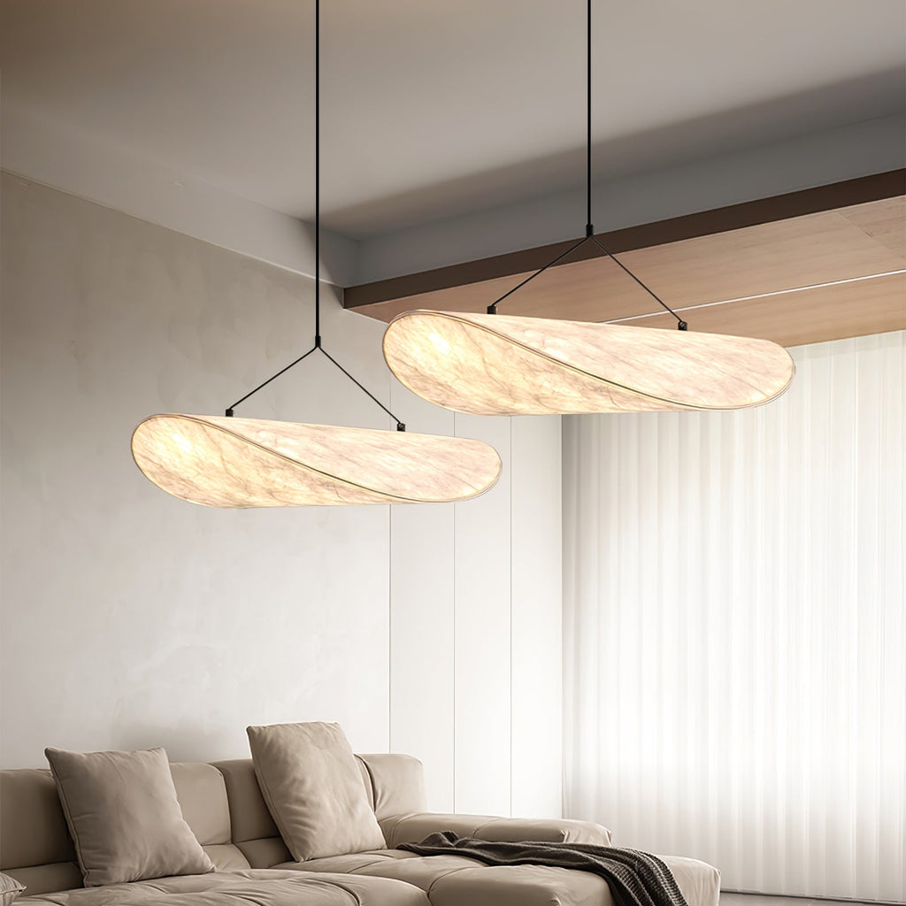 Perrinis Silk Pendant Light-Moonnatur