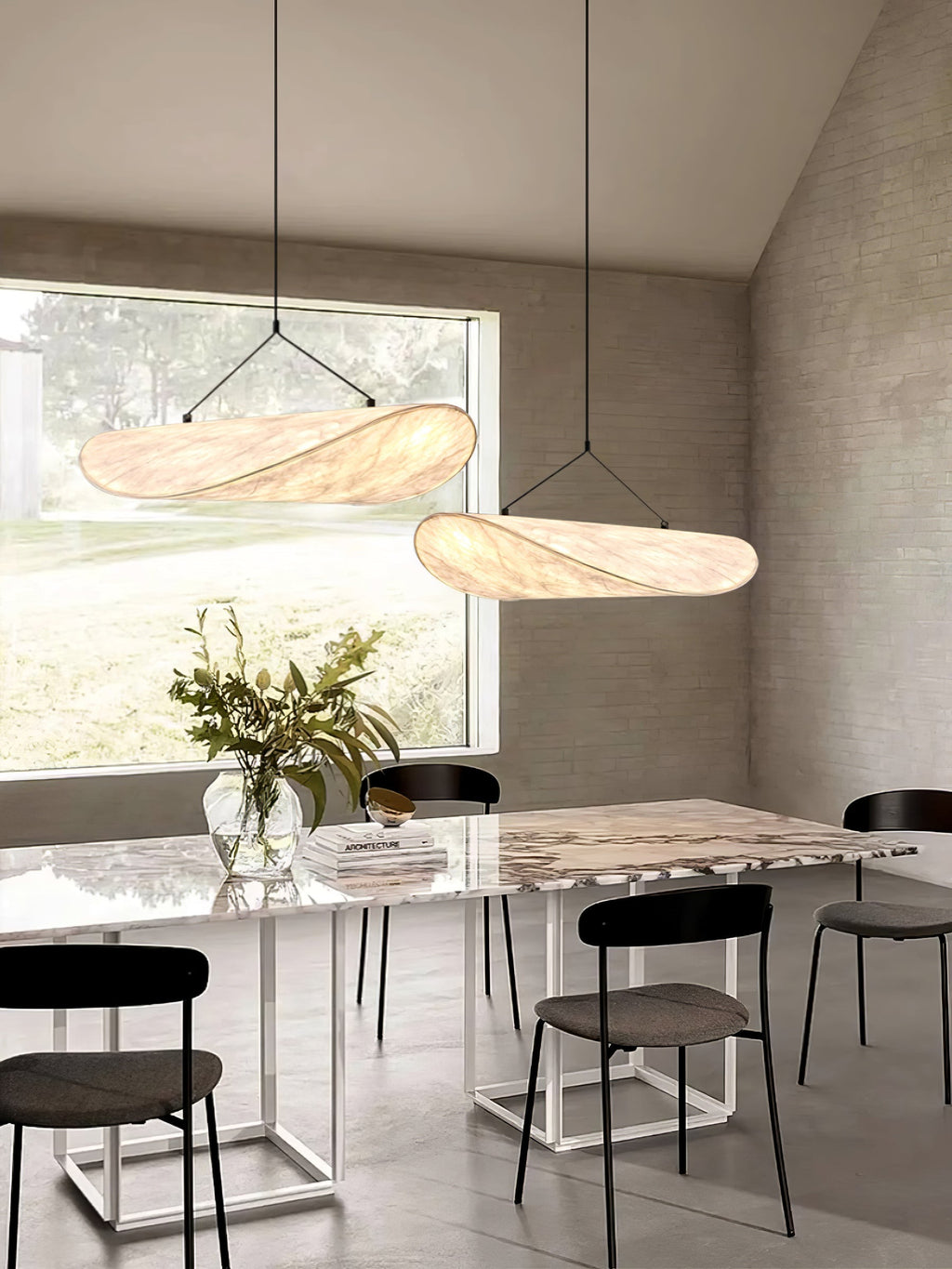 Perrinis Silk Pendant Light-Moonnatur
