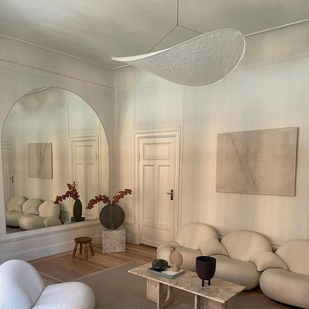 Perrinis Silk Pendant Light-Moonnatur