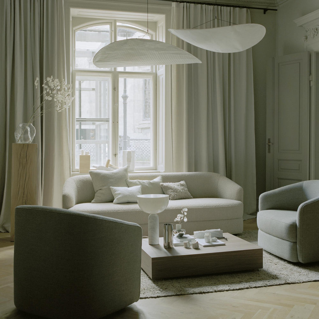 Perrinis Silk Pendant Light-Moonnatur
