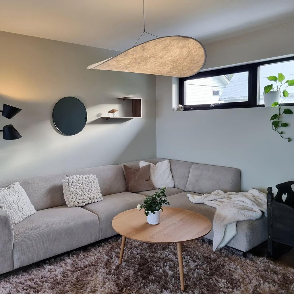 Perrinis Silk Pendant Light-Moonnatur