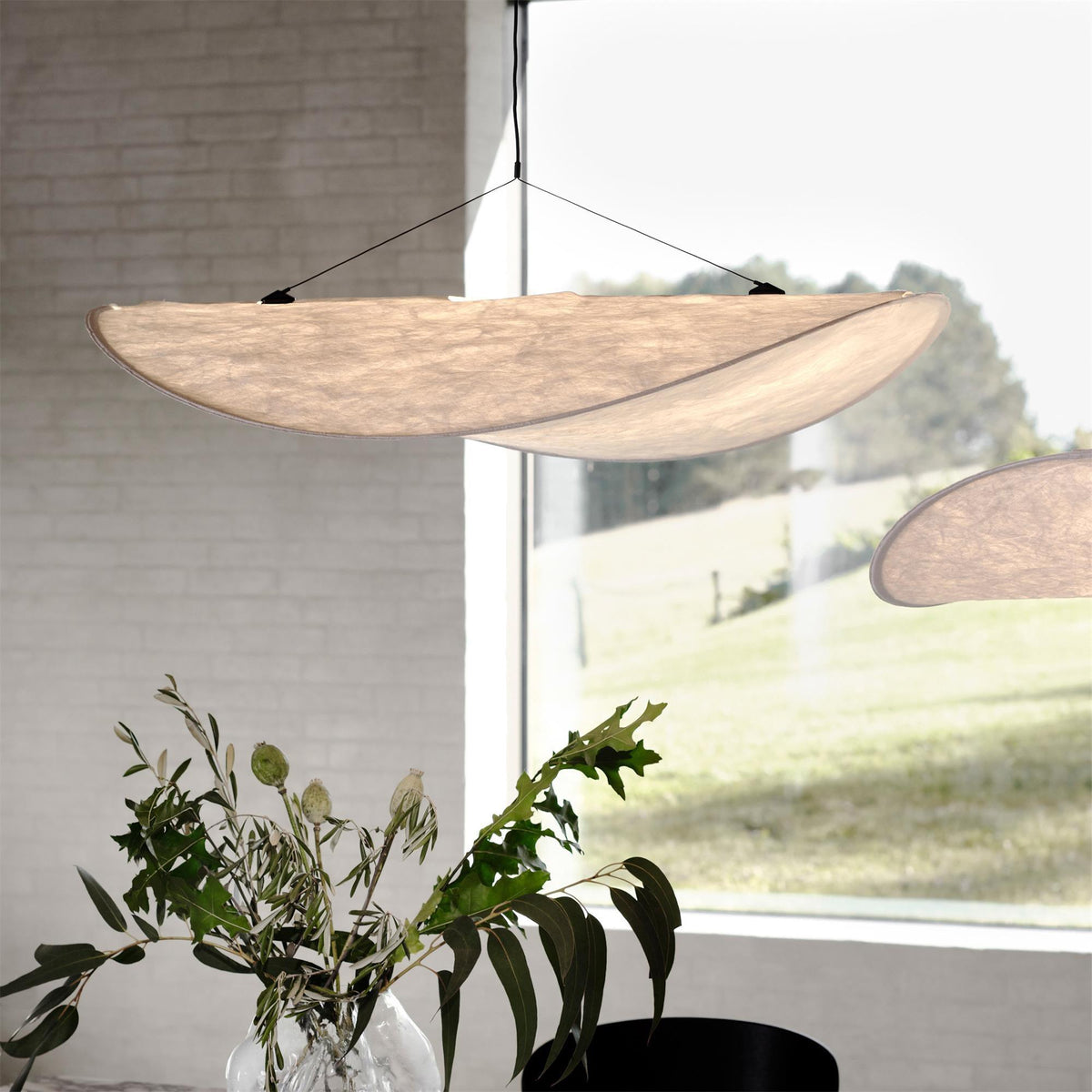 Novira Paper Pendant Lamp-Moonnatur