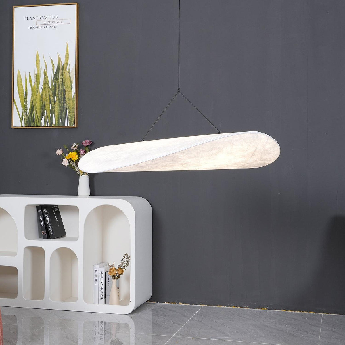 Perrinis Silk Pendant Light-Moonnatur