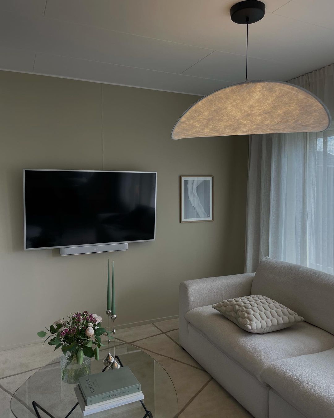Perrinis Silk Pendant Light-Moonnatur