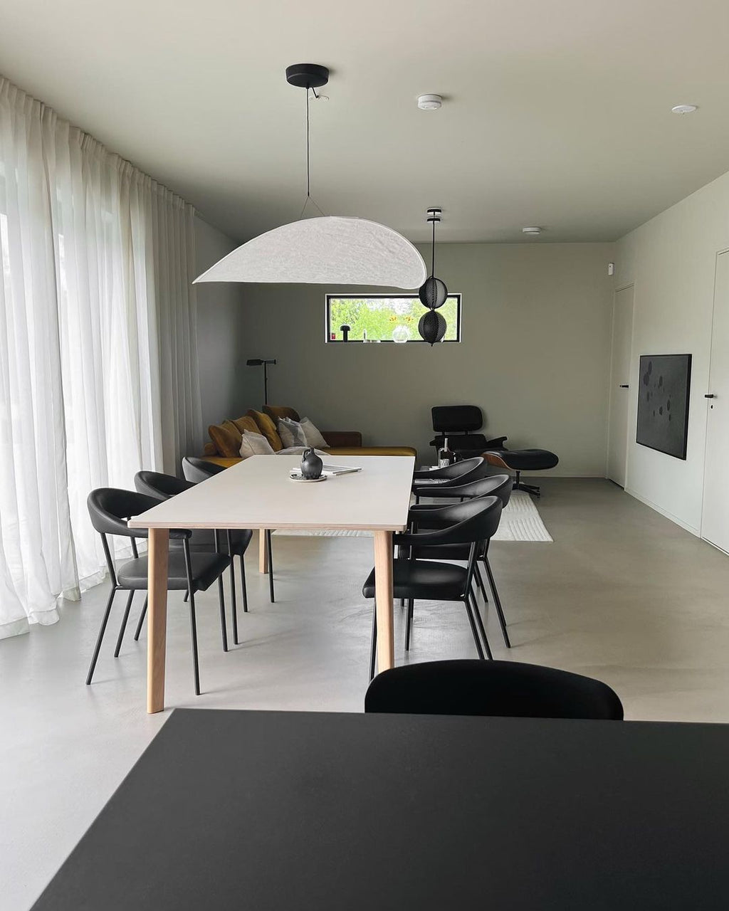 Perrinis Silk Pendant Light-Moonnatur