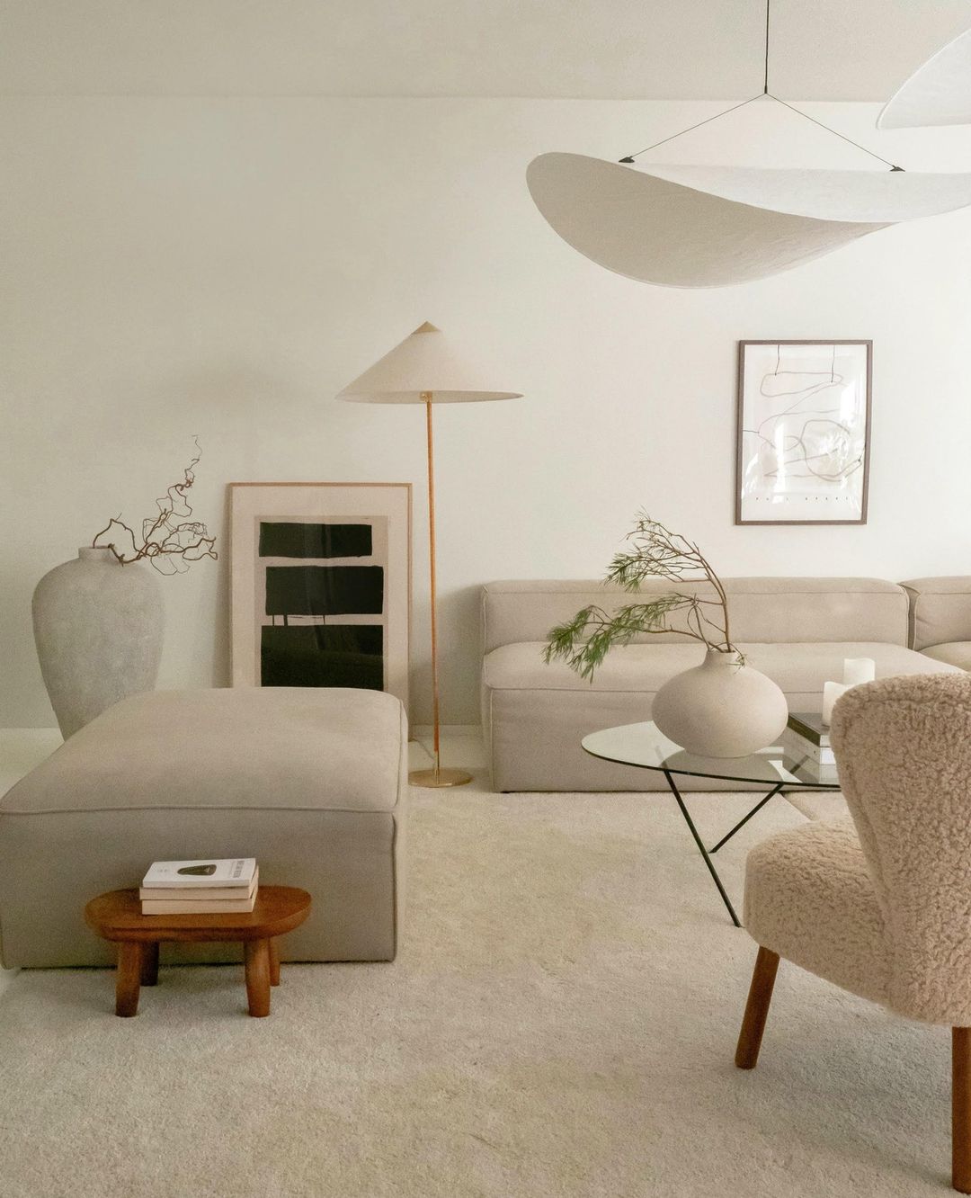Novira Paper Pendant Lamp-Moonnatur
