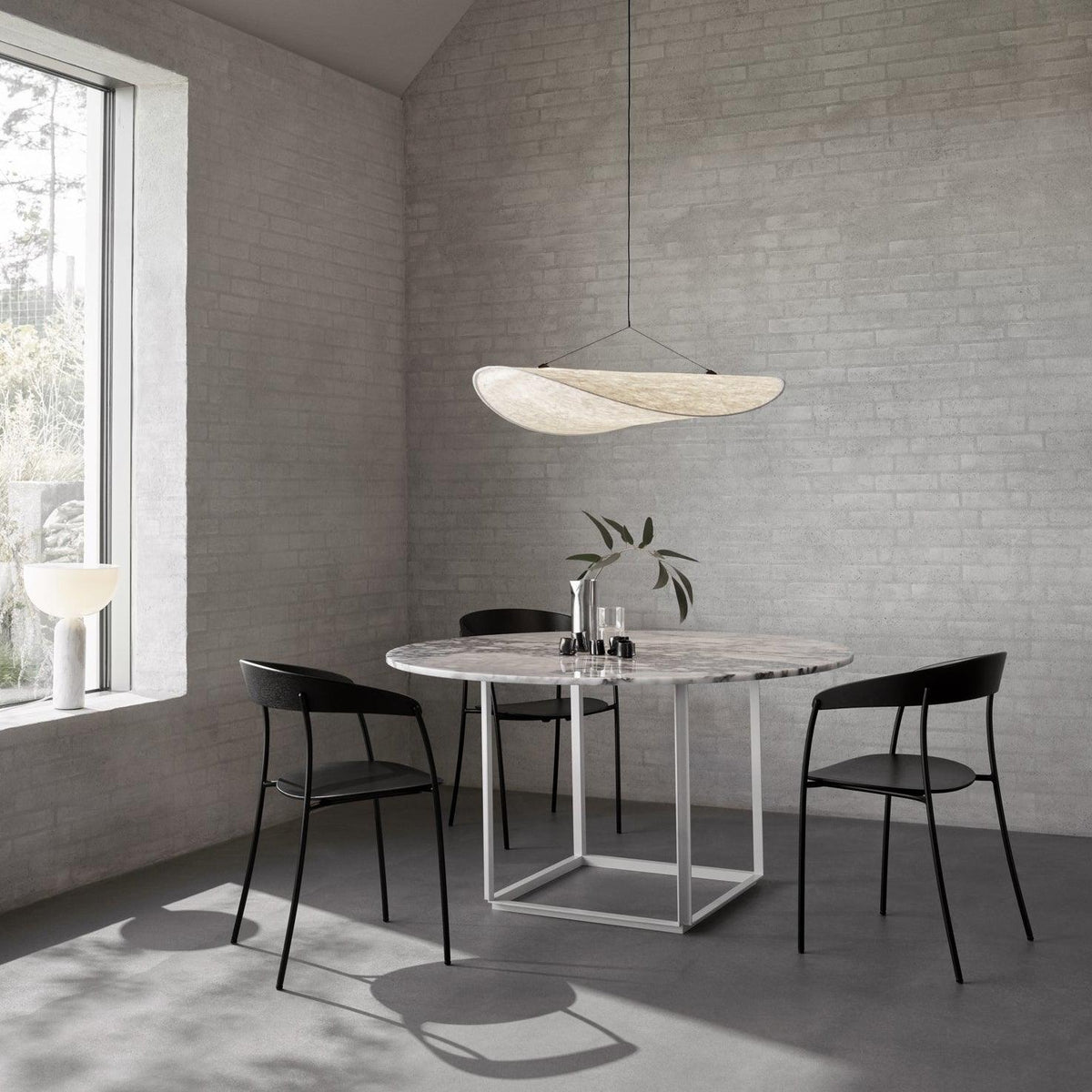 Novira Paper Pendant Lamp-Moonnatur