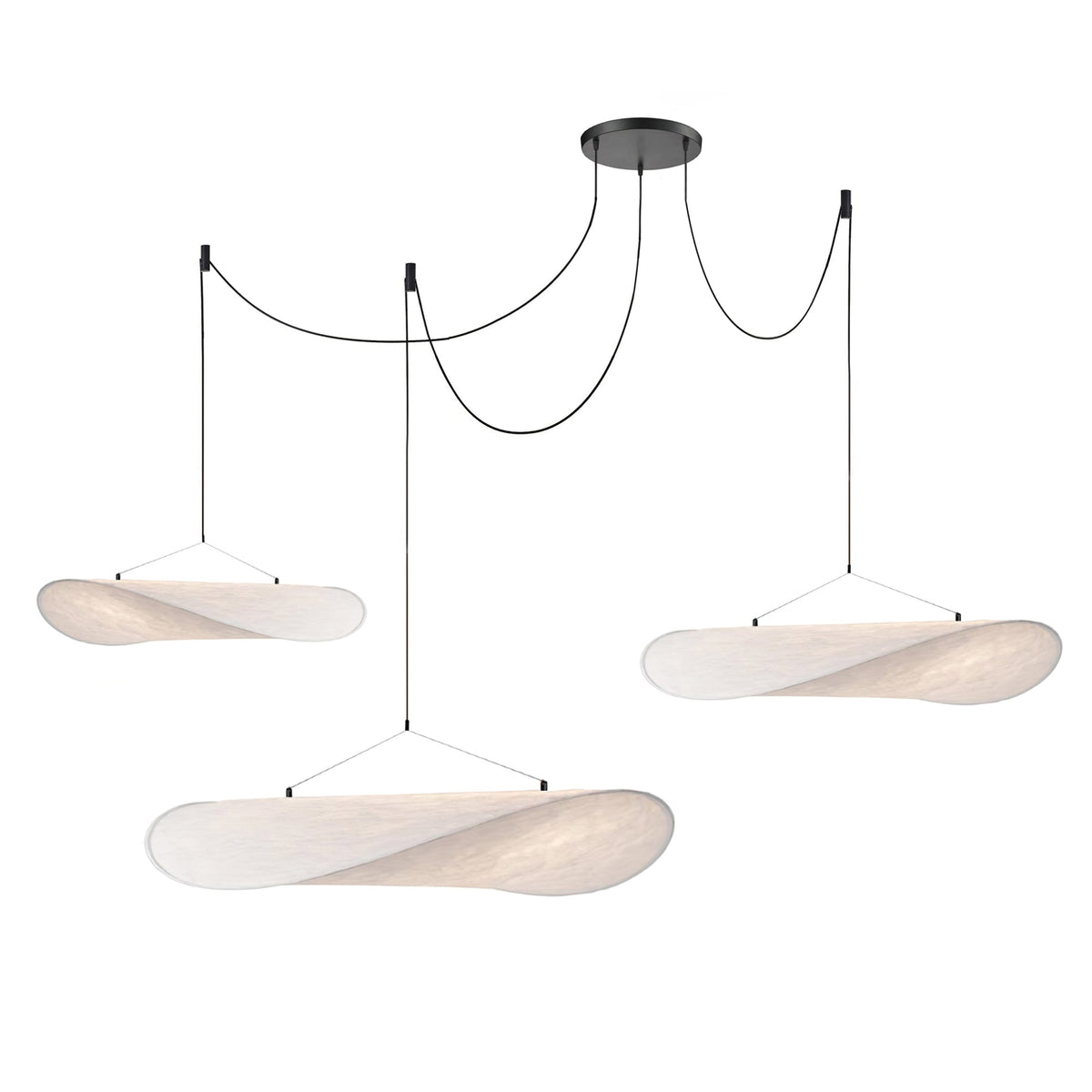 Perrinis Silk Pendant Light-Moonnatur