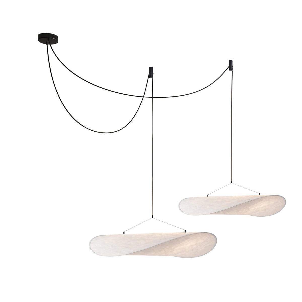 Perrinis Silk Pendant Light-Moonnatur