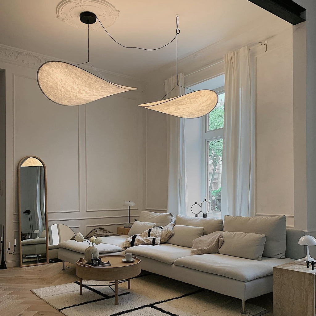 Perrinis Silk Pendant Light-Moonnatur