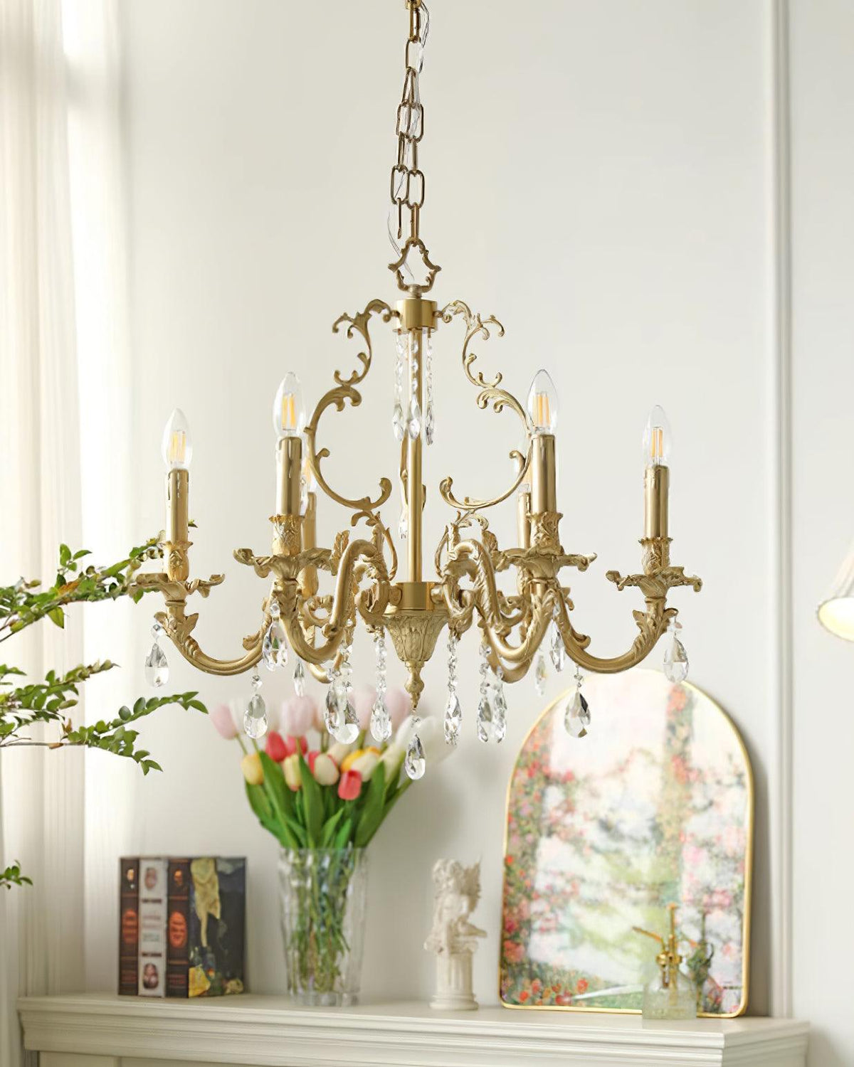 Redrenaelle Crystal Chandelier-Moonnatur