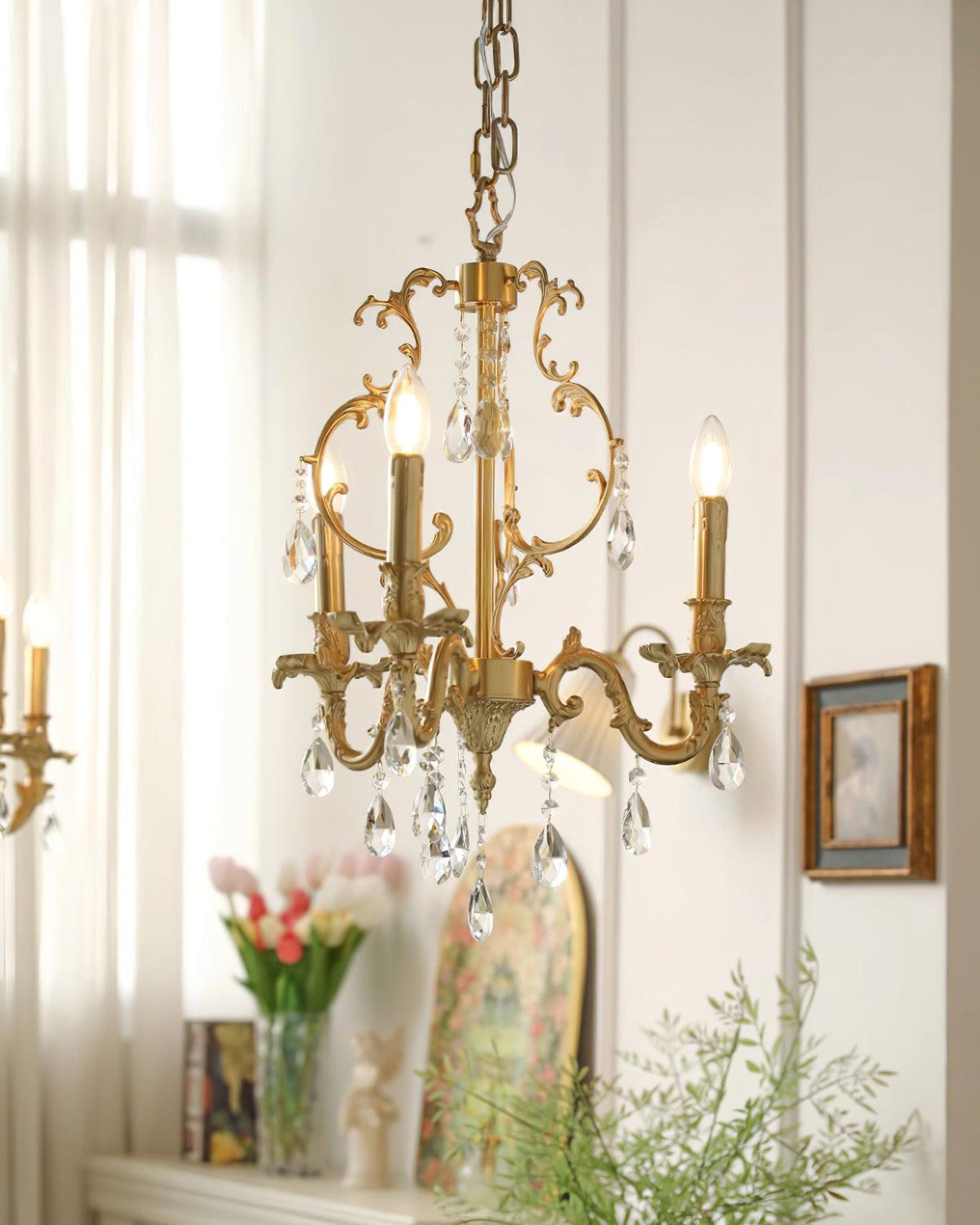 Redrenaelle Crystal Chandelier-Moonnatur