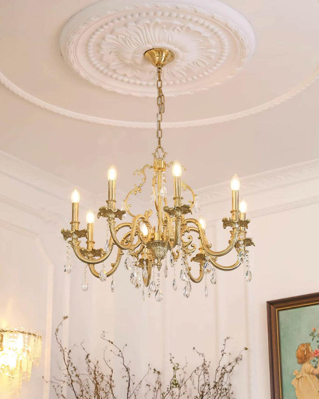Redrenaelle Crystal Chandelier-Moonnatur