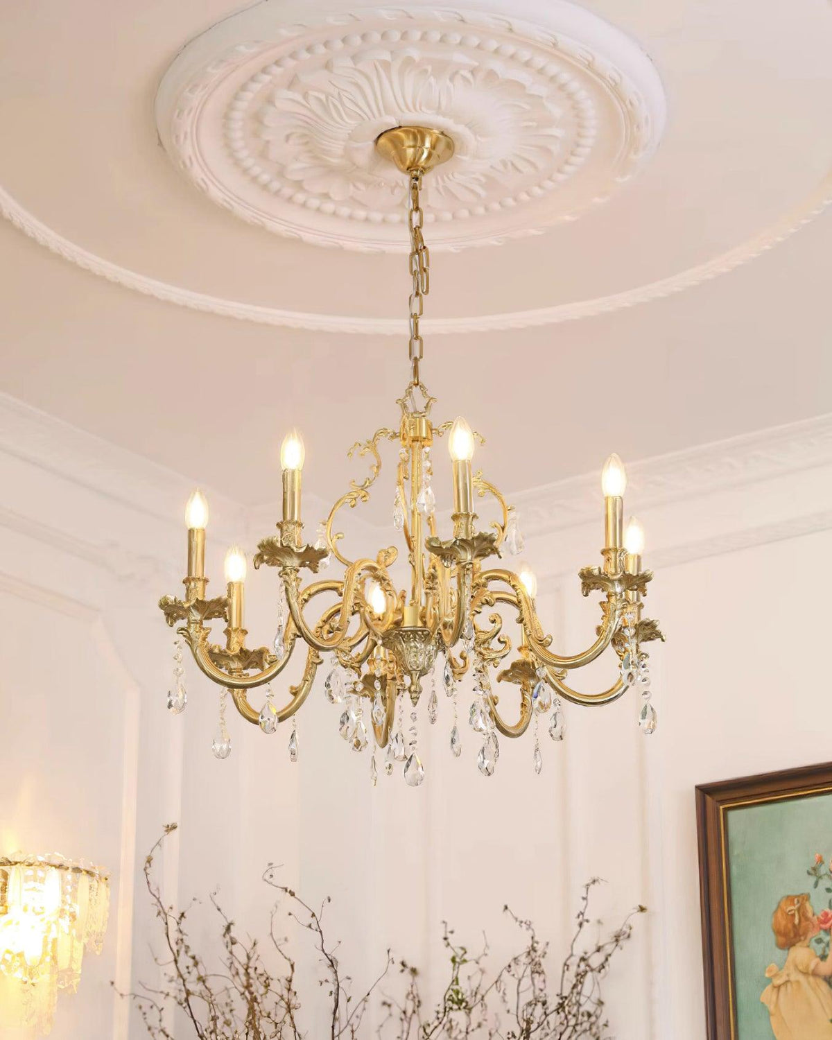 Redrenaelle Crystal Chandelier-Moonnatur