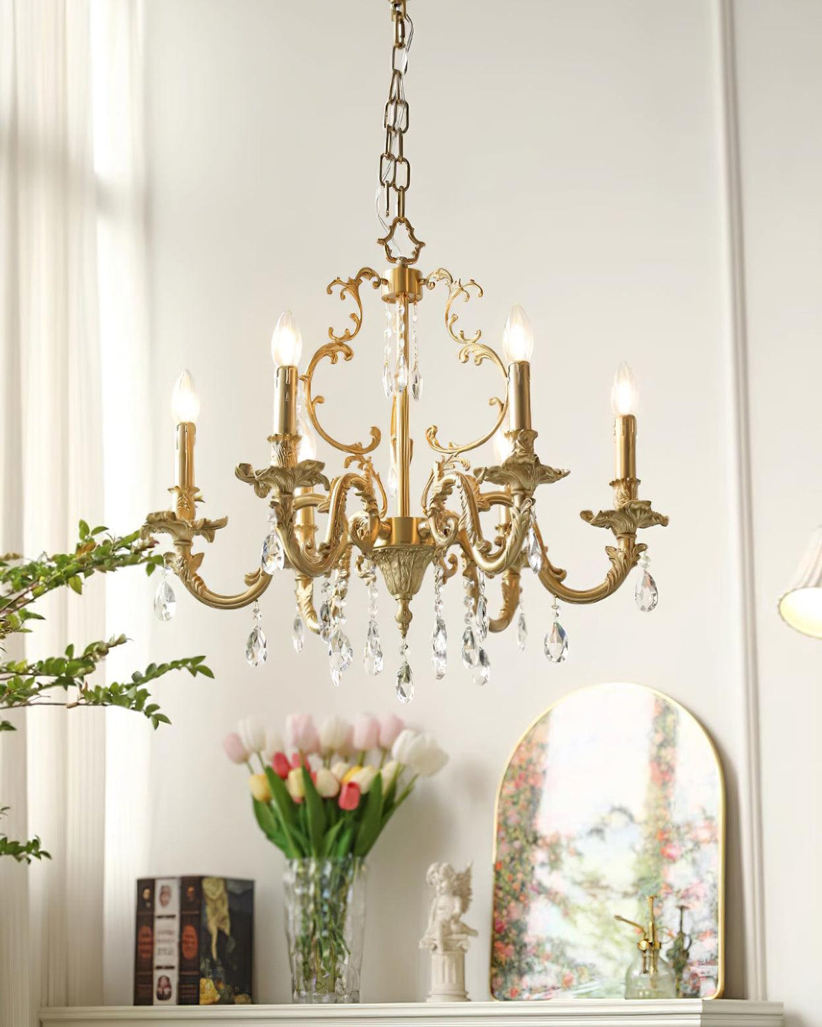 Redrenaelle Crystal Chandelier-Moonnatur