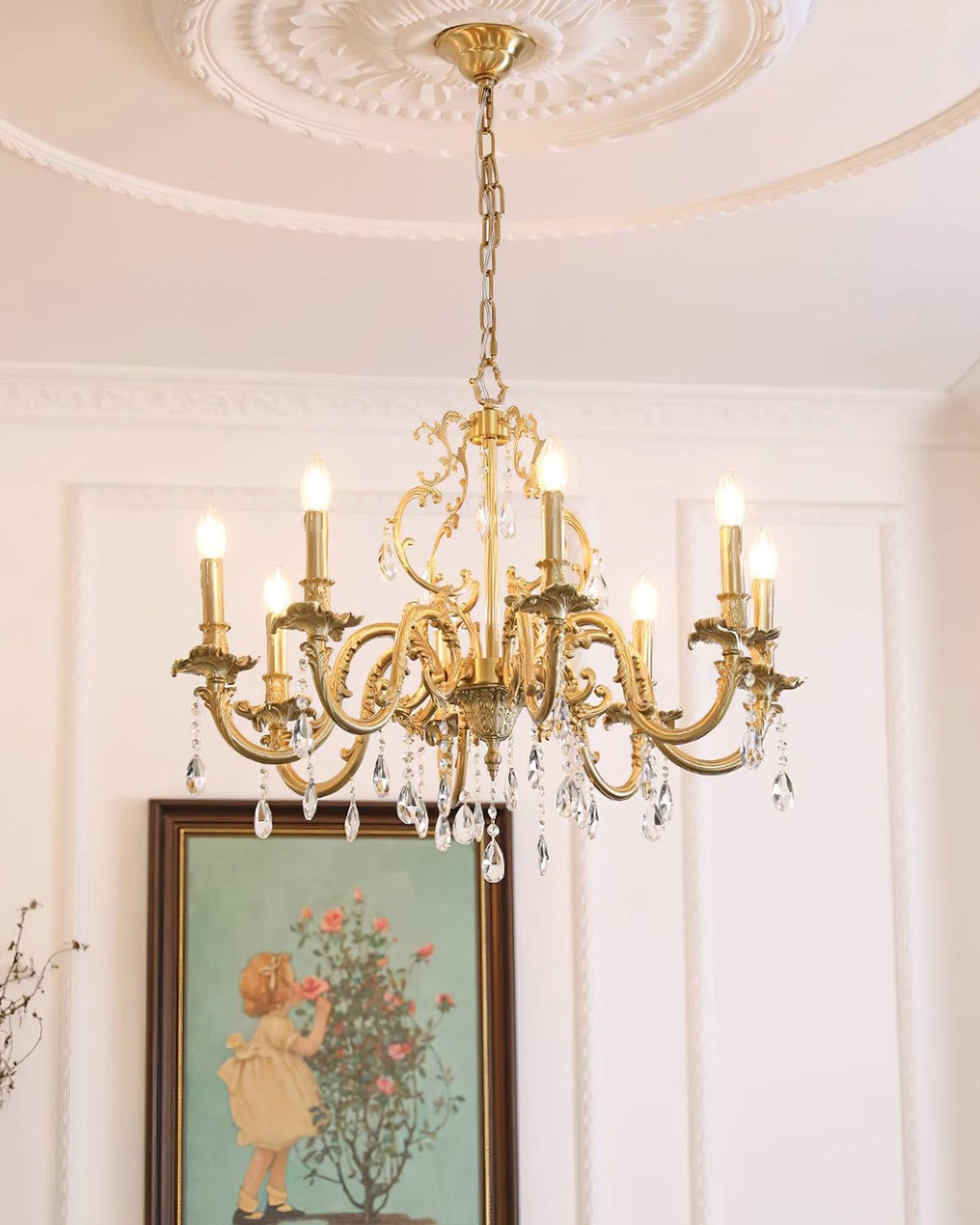 Redrenaelle Crystal Chandelier-Moonnatur
