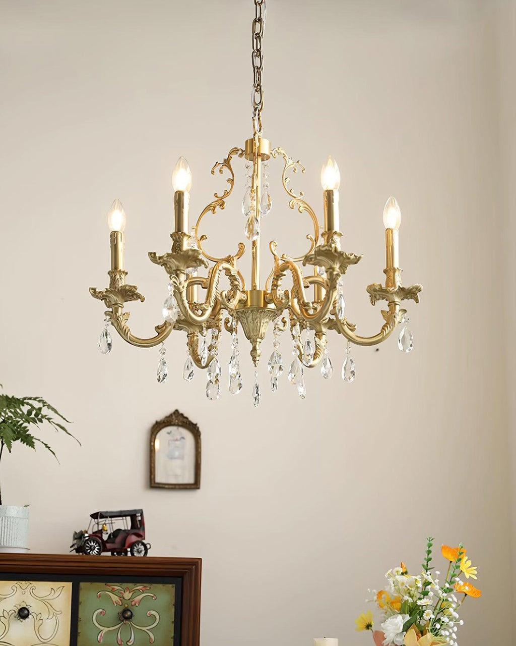 Redrenaelle Crystal Chandelier-Moonnatur