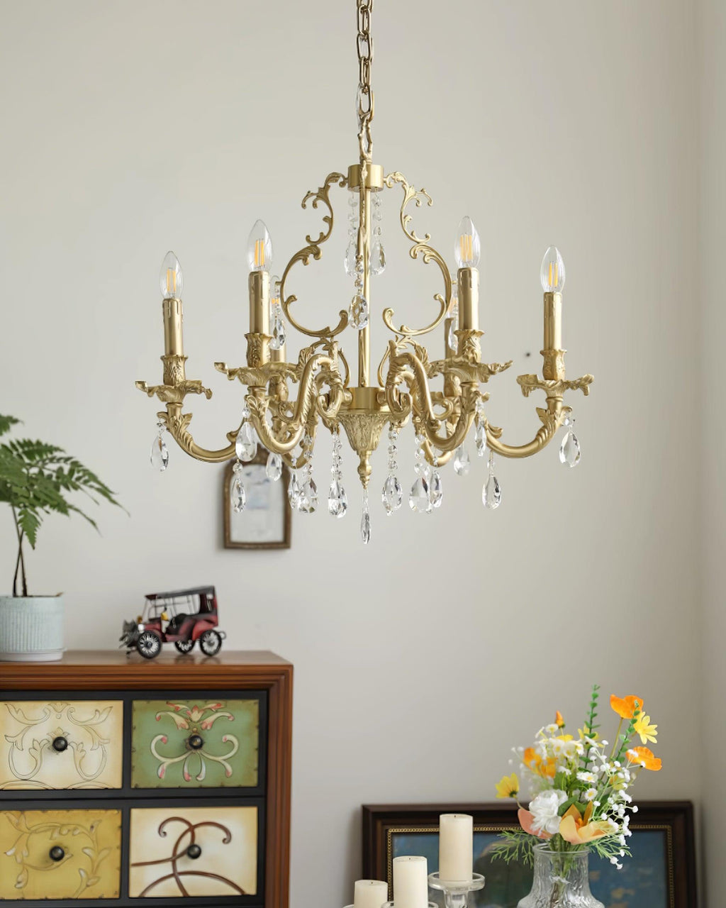 Redrenaelle Crystal Chandelier-Moonnatur