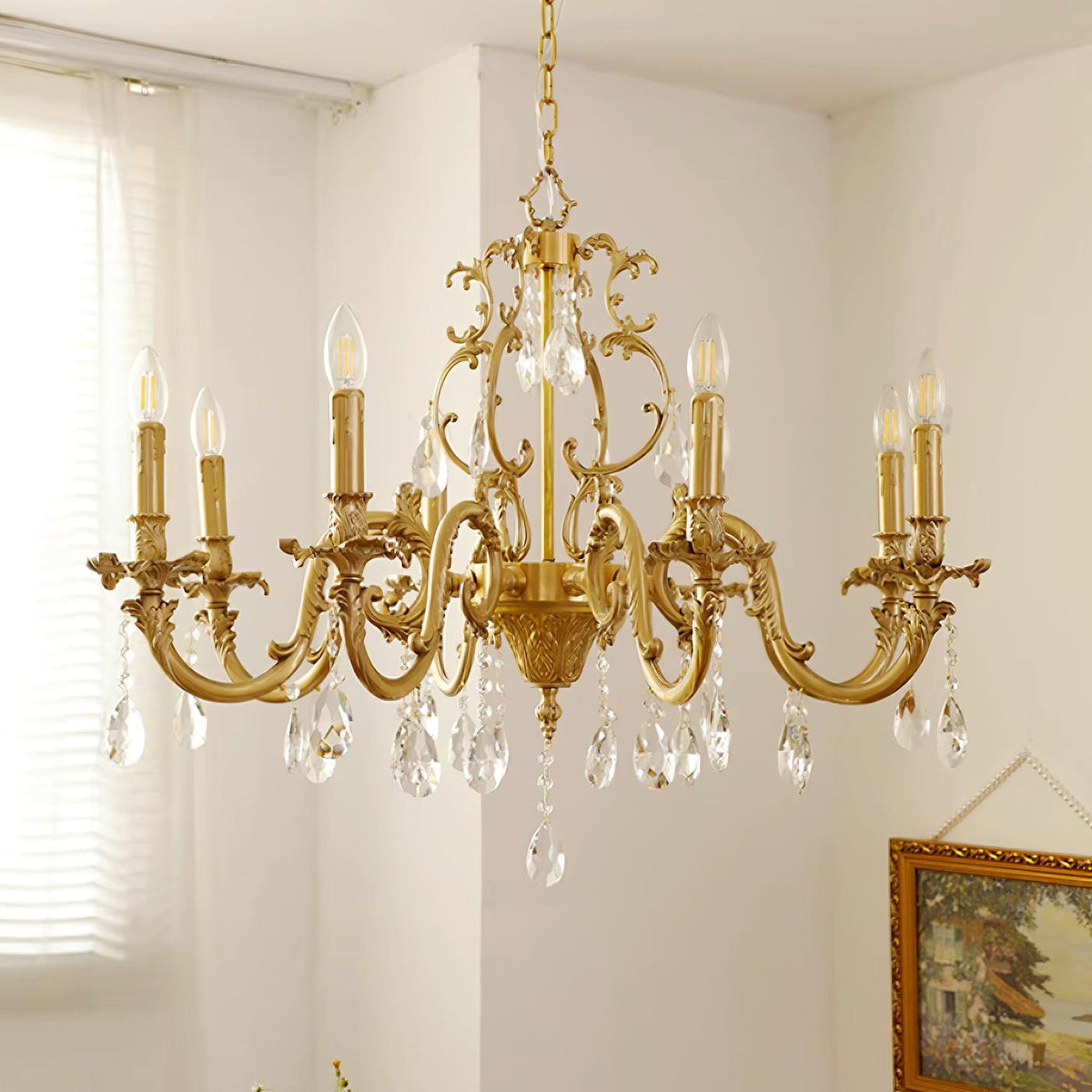 Redrenaelle Crystal Chandelier-Moonnatur