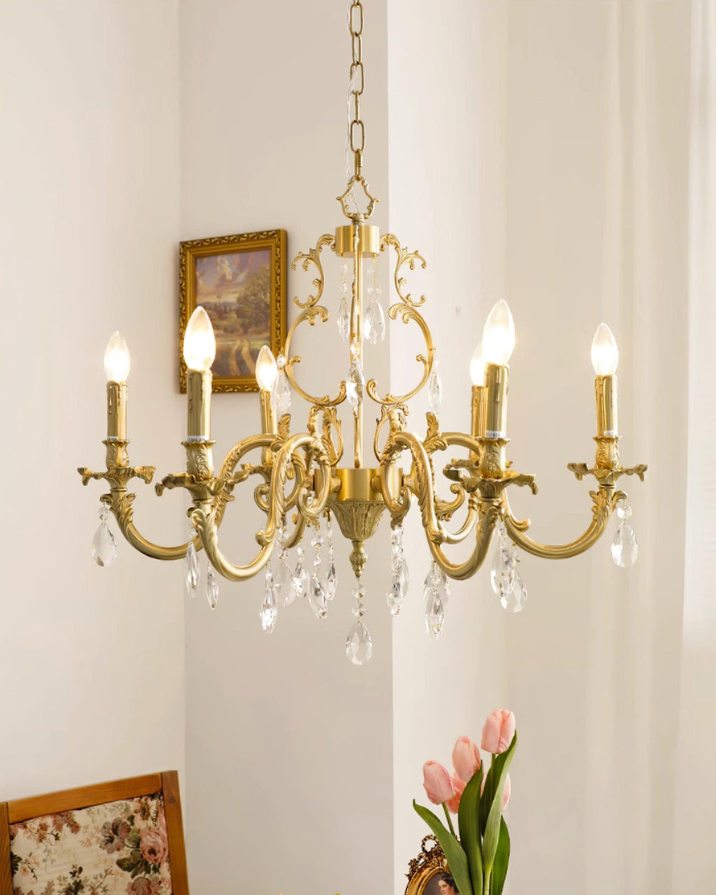 Redrenaelle Crystal Chandelier-Moonnatur