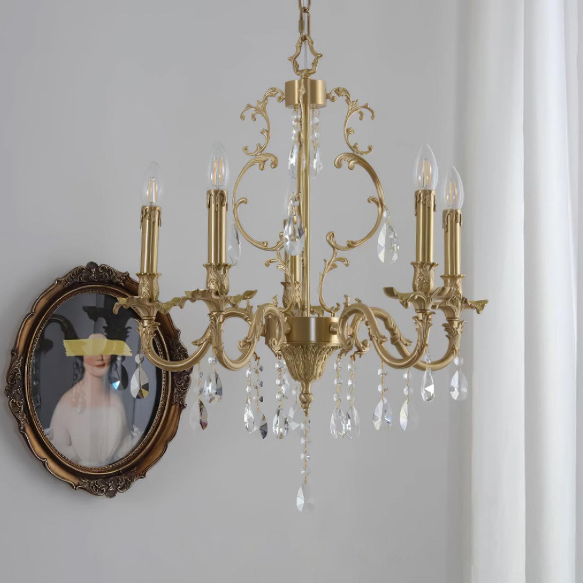 Redrenaelle Crystal Chandelier-Moonnatur