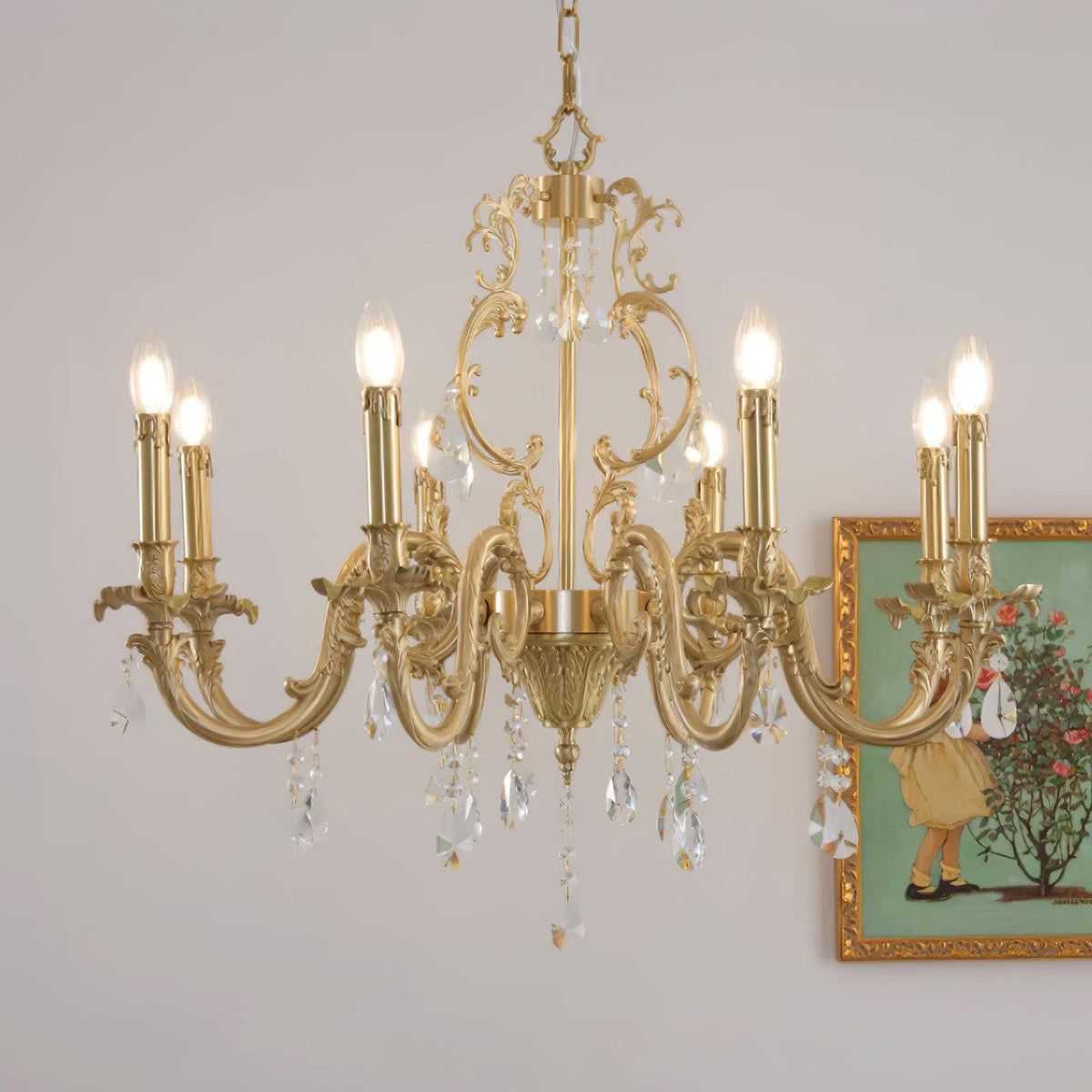 Redrenaelle Crystal Chandelier-Moonnatur
