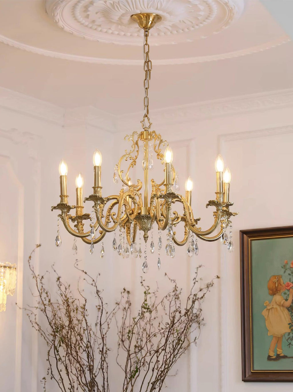 Redrenaelle Crystal Chandelier-Moonnatur
