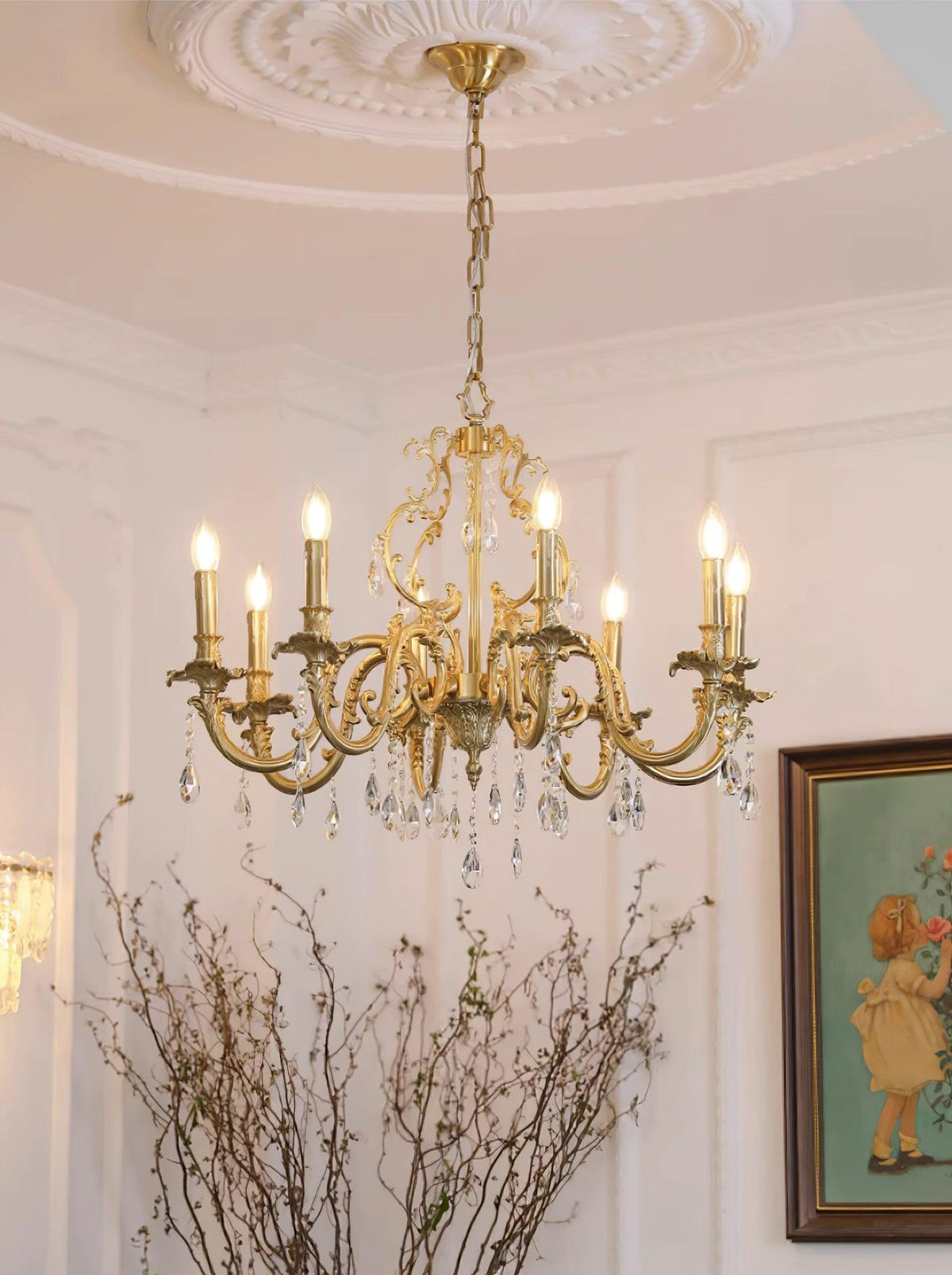 Redrenaelle Crystal Chandelier-Moonnatur