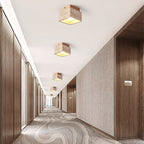 Altonheath Travertine Ceiling Light-Moonnatur