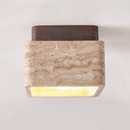 Altonheath Travertine Ceiling Light-Moonnatur