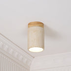 Dunseloria Travertine Ceiling Light-Moonnatur