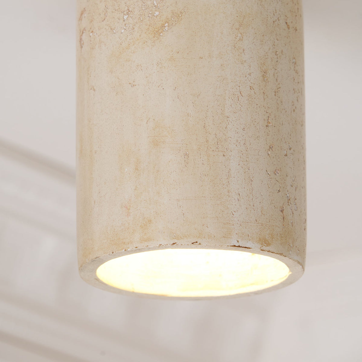 Dunseloria Travertine Ceiling Light-Moonnatur