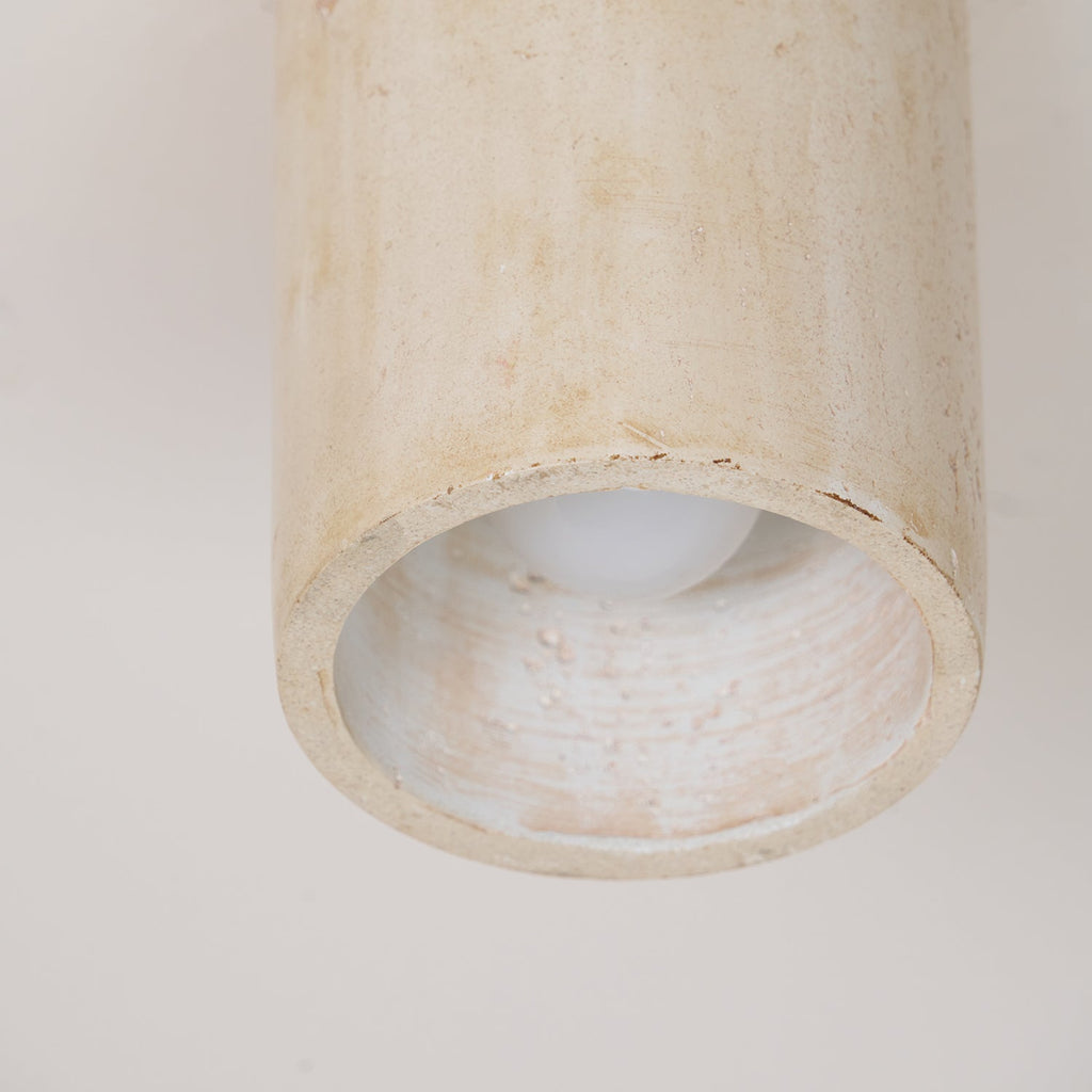 Dunseloria Travertine Ceiling Light-Moonnatur