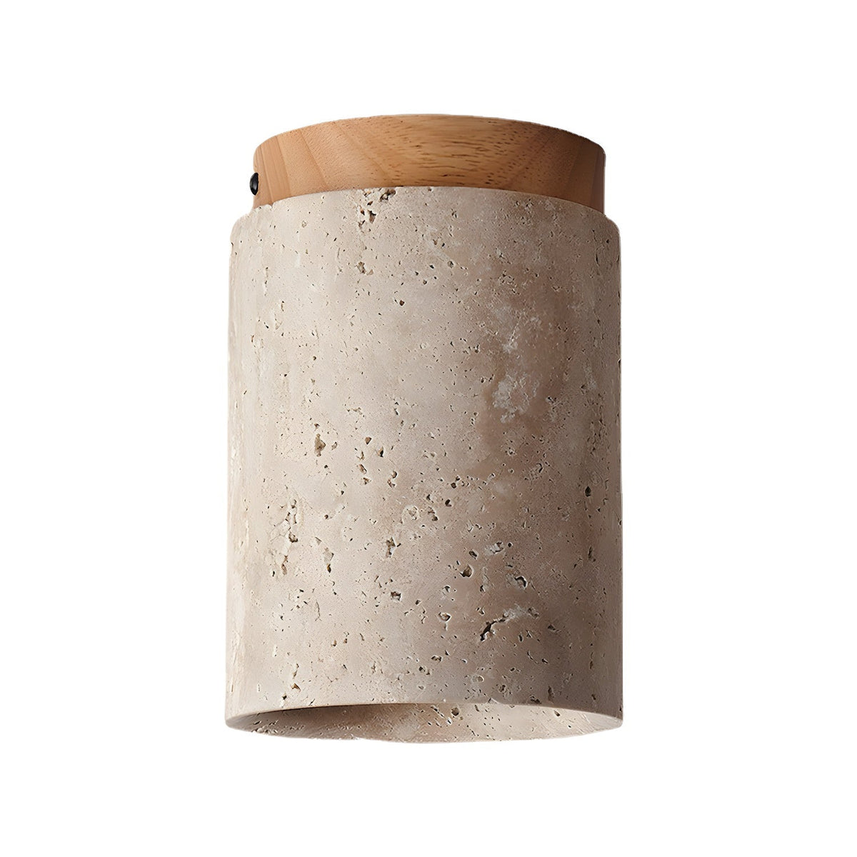Dunseloria Travertine Ceiling Light-Moonnatur