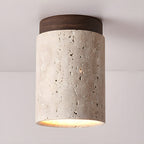 Dunseloria Travertine Ceiling Light-Moonnatur