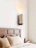 Quenelis Travertine Wall Light-Moonnatur