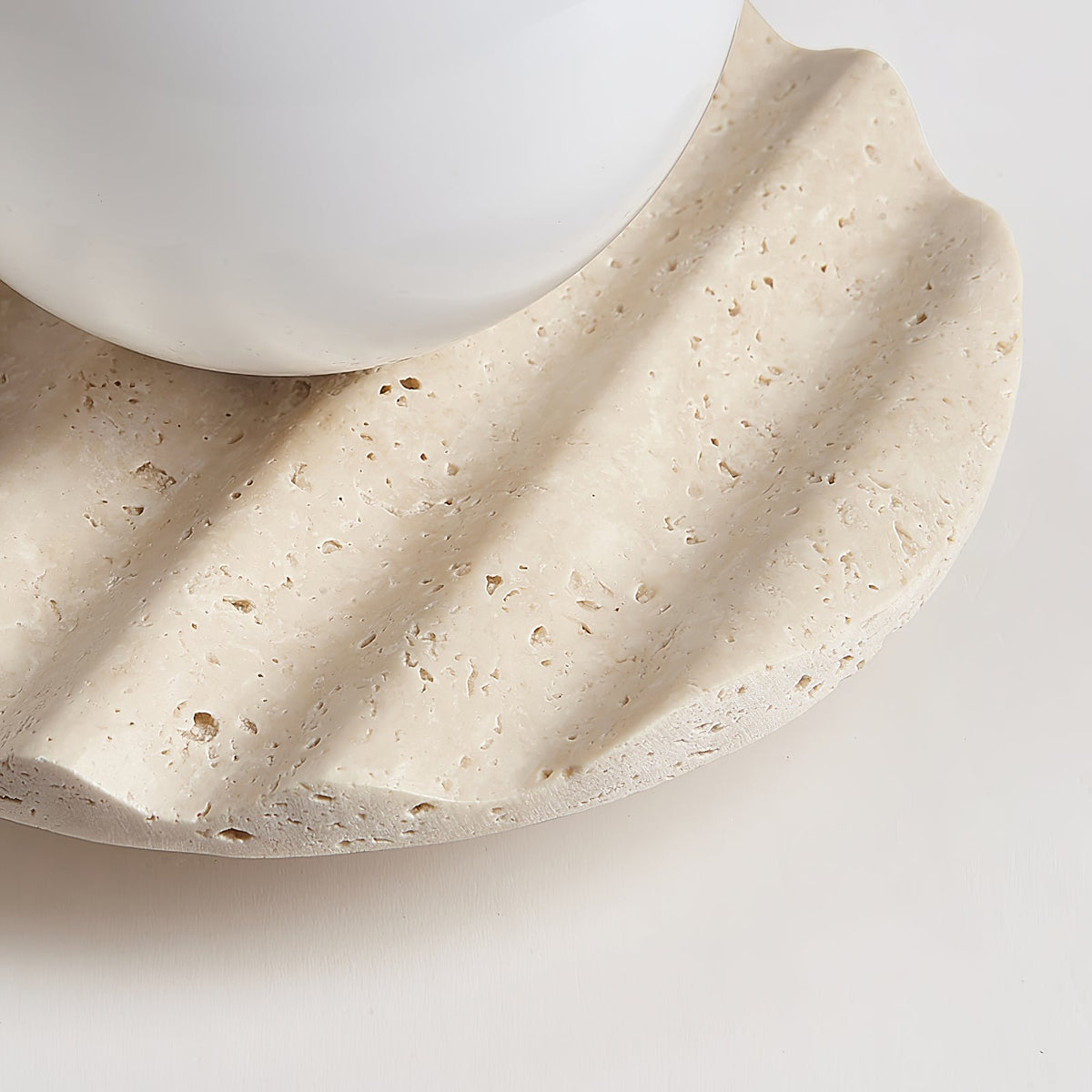 Mardenhill Travertine Ceiling Light-Moonnatur