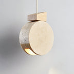 Vardenford Travertine Pendant Light-Moonnatur