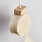 Vardenford Travertine Pendant Light-Moonnatur