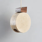 Vardenford Travertine Pendant Light-Moonnatur