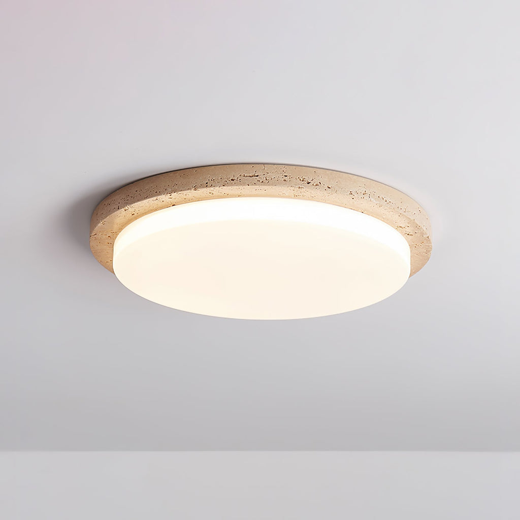 Gildenelyn Travertine Ceiling Light-Moonnatur