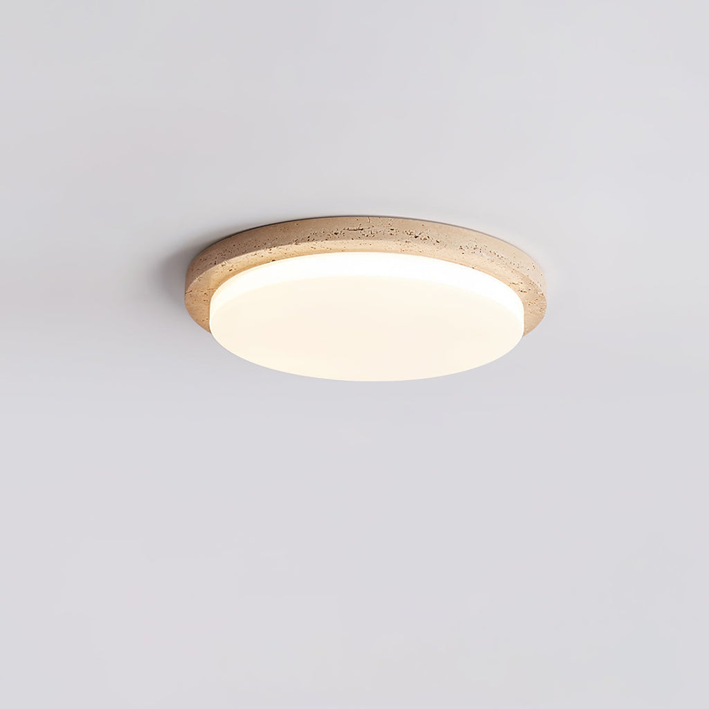 Gildenelyn Travertine Ceiling Light-Moonnatur