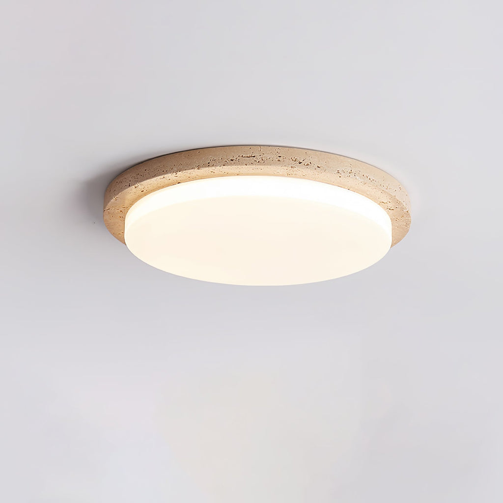 Gildenelyn Travertine Ceiling Light-Moonnatur