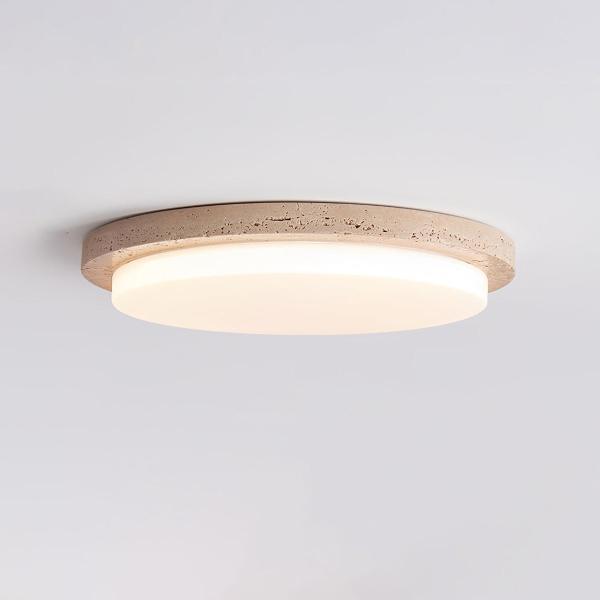 Gildenelyn Travertine Ceiling Light-Moonnatur
