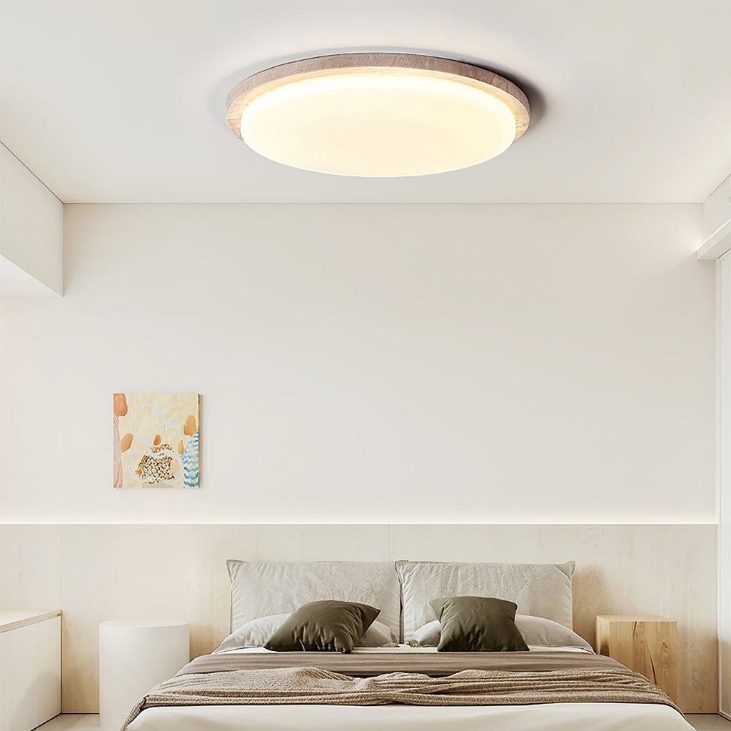 Gildenelyn Travertine Ceiling Light-Moonnatur