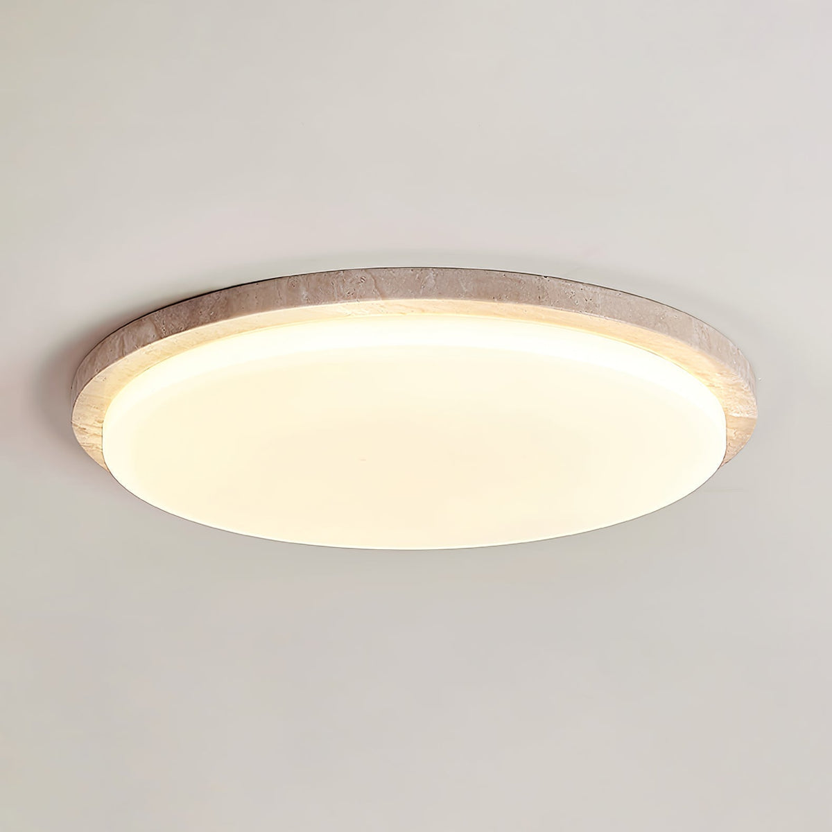 Gildenelyn Travertine Ceiling Light-Moonnatur